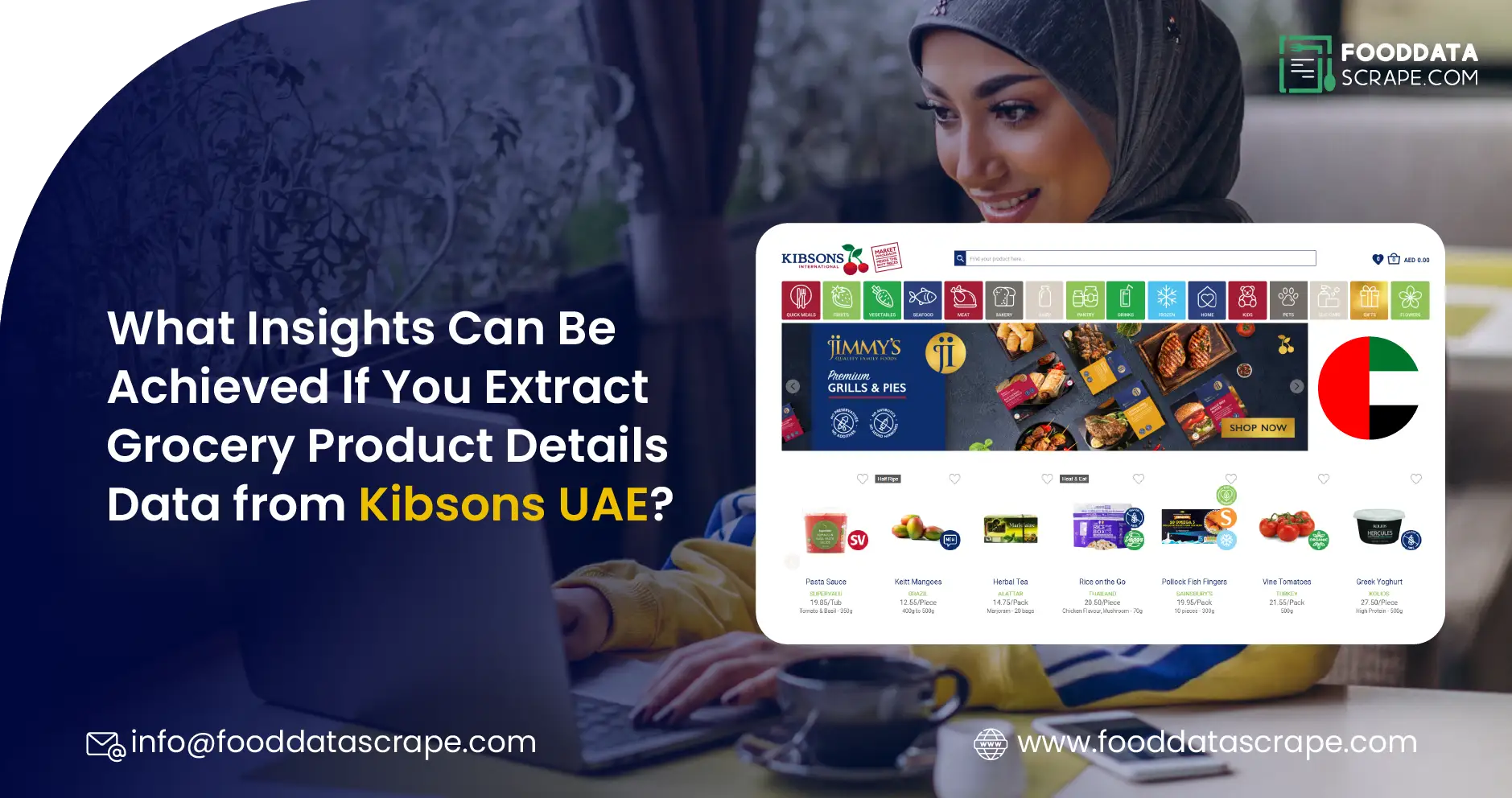 How to Extract Grocery Product Details Data from Kibsons UAE-01